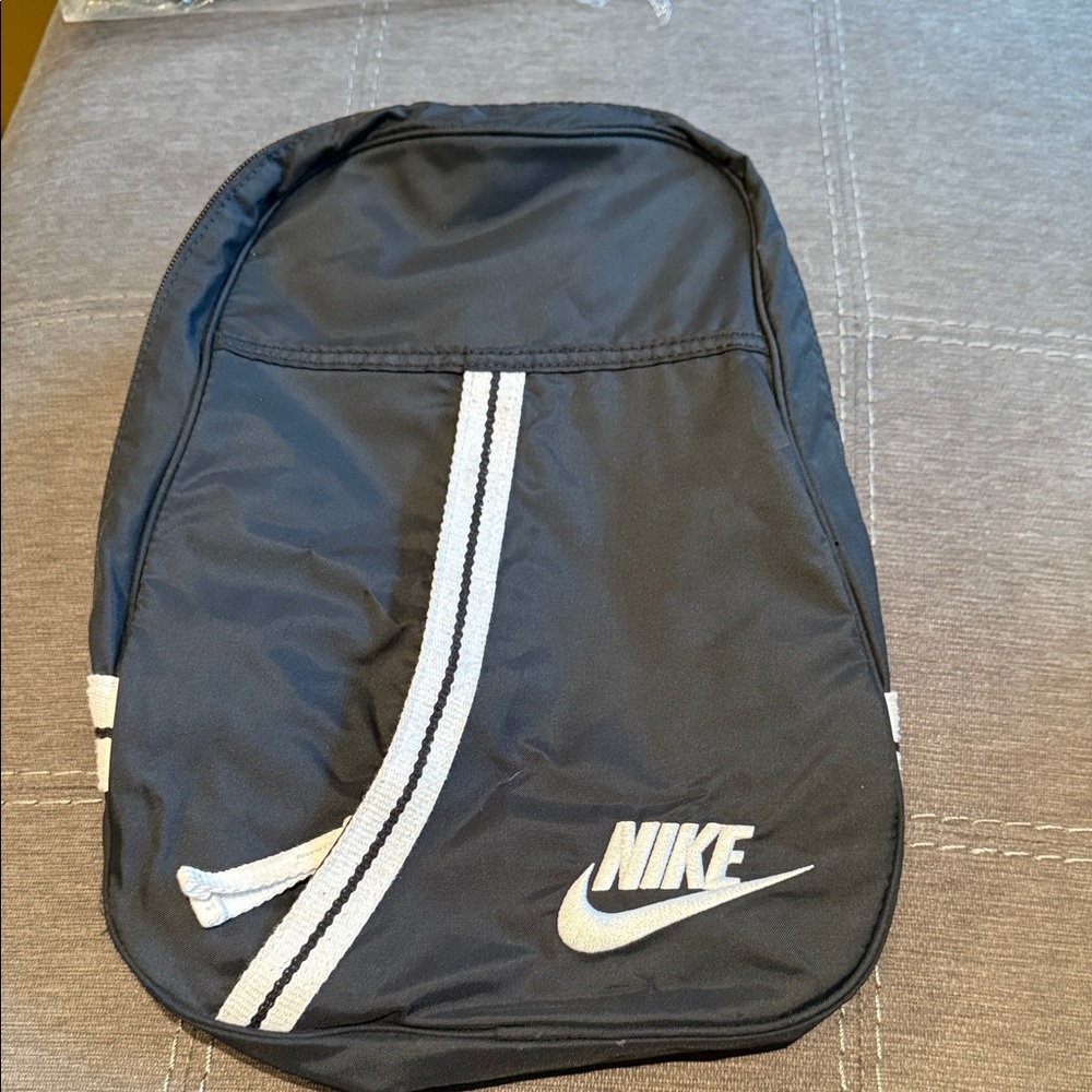 Nike Black and White unisex small Backpack